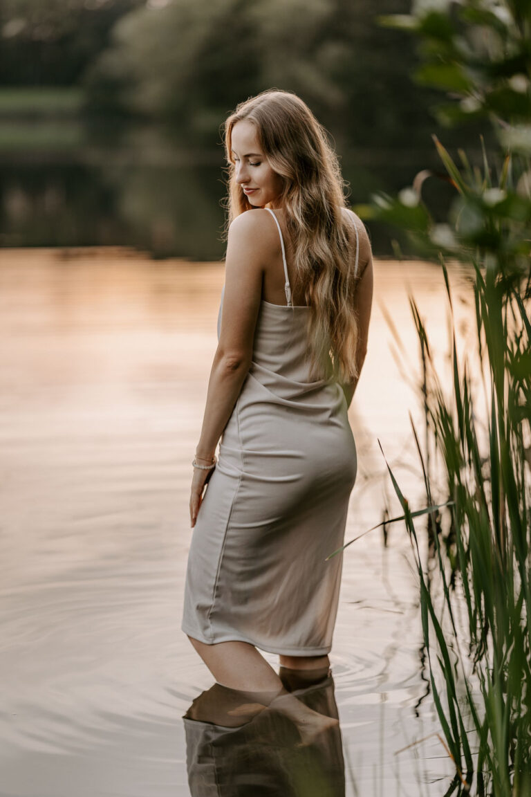 Portraitshooting in der Golden Hour
